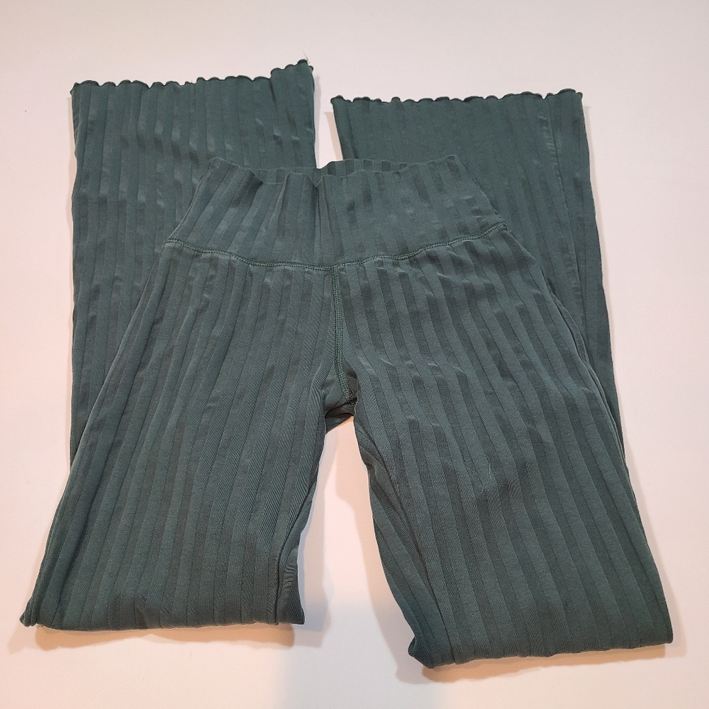 Offline by Aerie OG Flare Ribbed High Rise Lounge Pants in Size Small